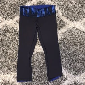 Reversible Lululemon wunder under leggings